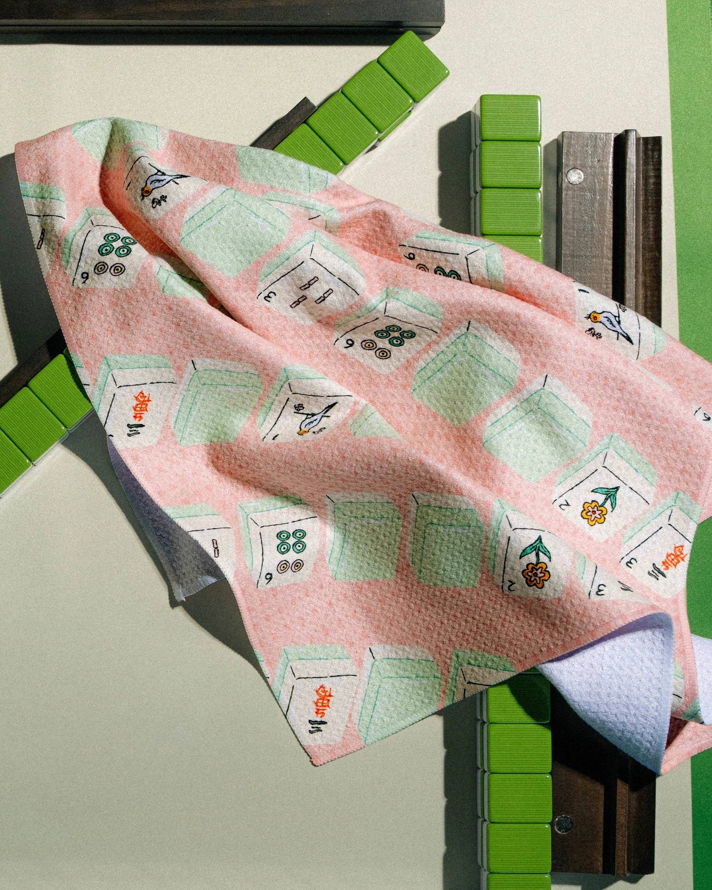 Geometry Tile Parade Tea Towel