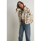 Floral Fleece Jacket