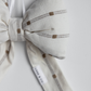 Dotted Embroidered Bow