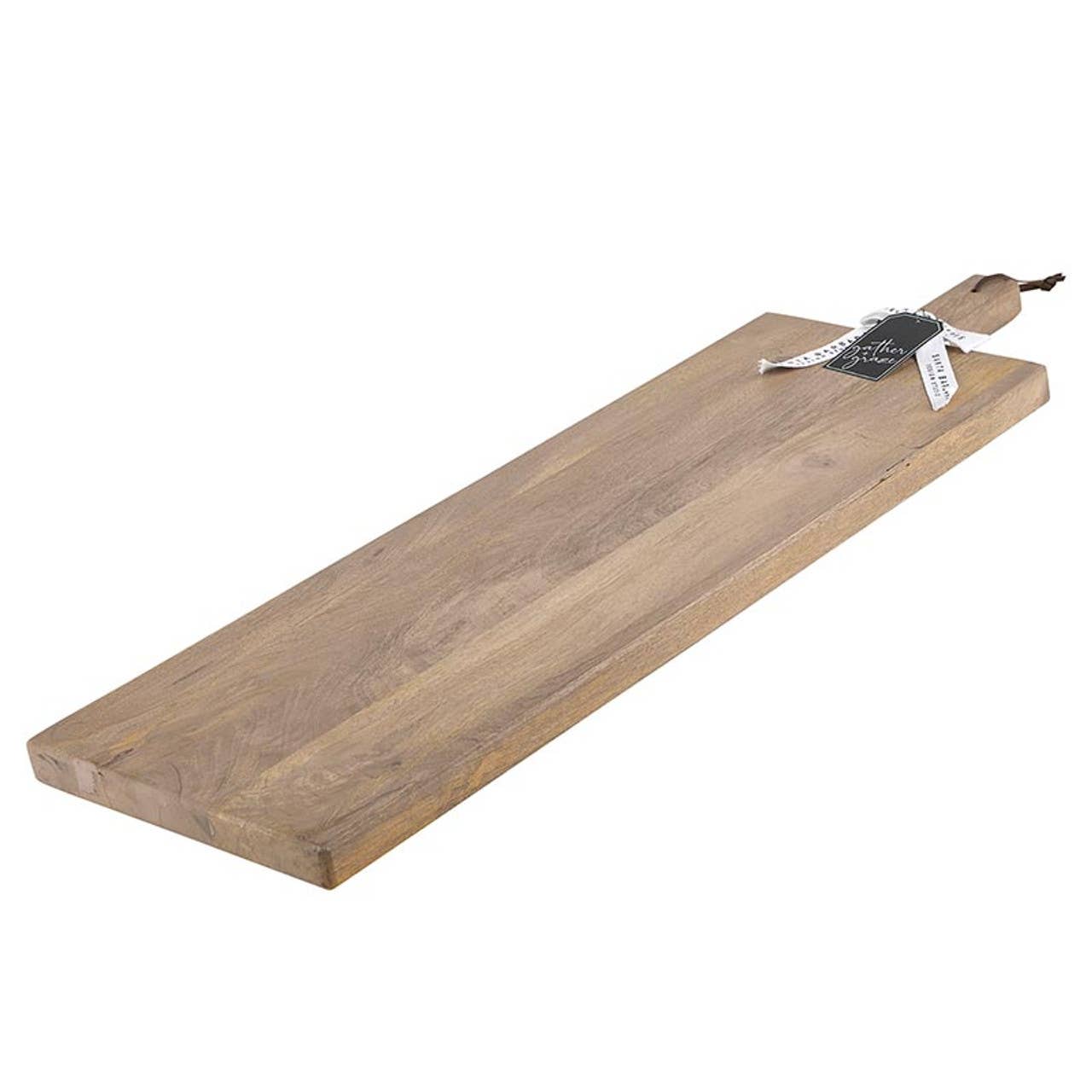 Wood Plank Cheese Board