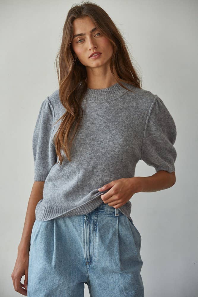 Short Sleeved Sweater