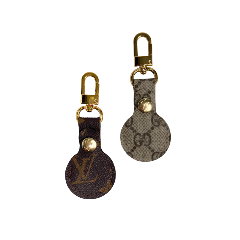Upcycled Designer Airtag Keychain