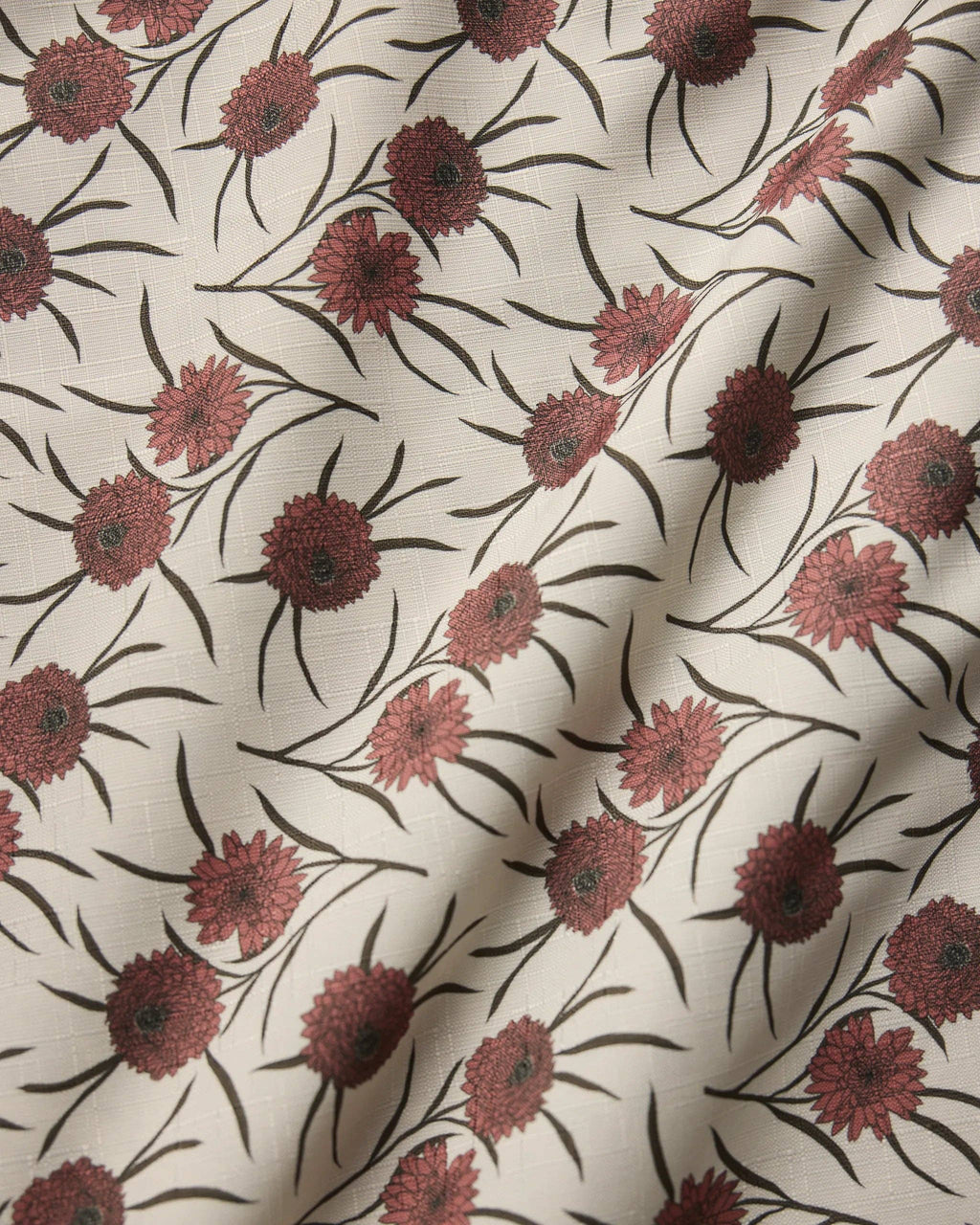 Geometry Wild Dahlia Table Runner