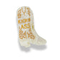 Kickin' Ass Cowboy Boot Hair Clip