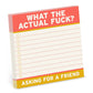 Actual F*ck Large Sticky Notes