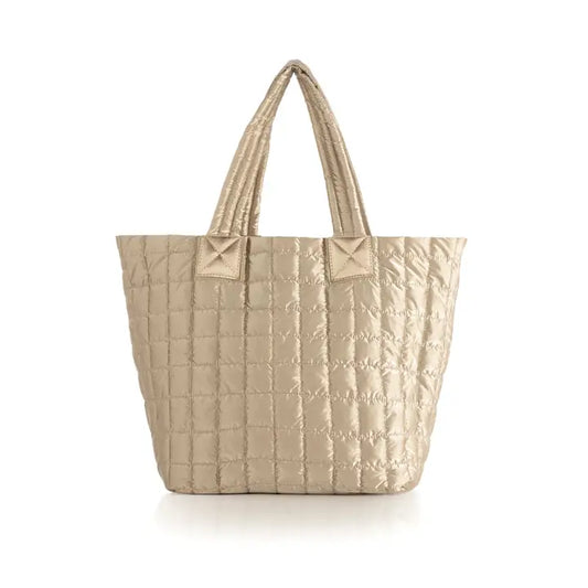 Logan Metallic Tote