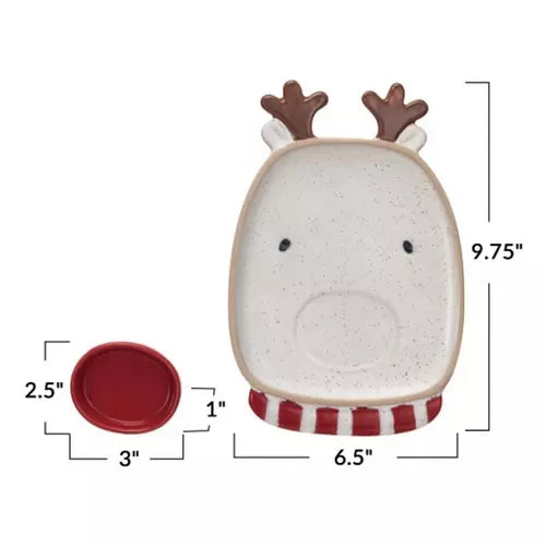 Reindeer Plate