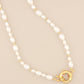 Multi Pearl Sailboat Necklace
