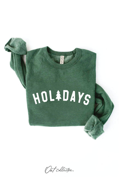 Holidays Graphic Sweatshirt