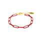Paperclip Chain Link Bracelet