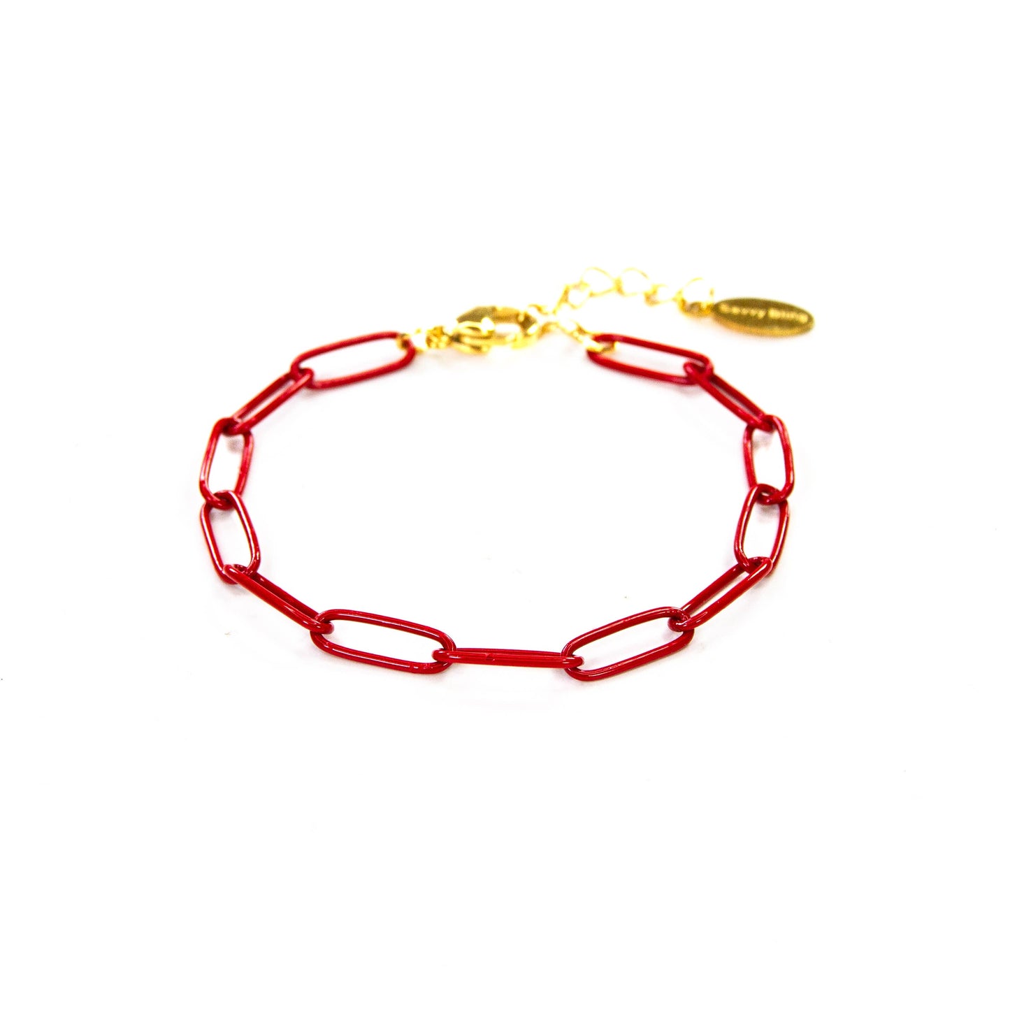 Paperclip Chain Link Bracelet