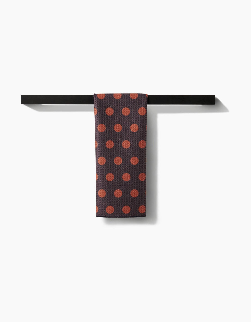 Geometry Cocoa Dots Tea Towel