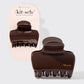 Kitsch Chocolate Puffy Cloud Clip