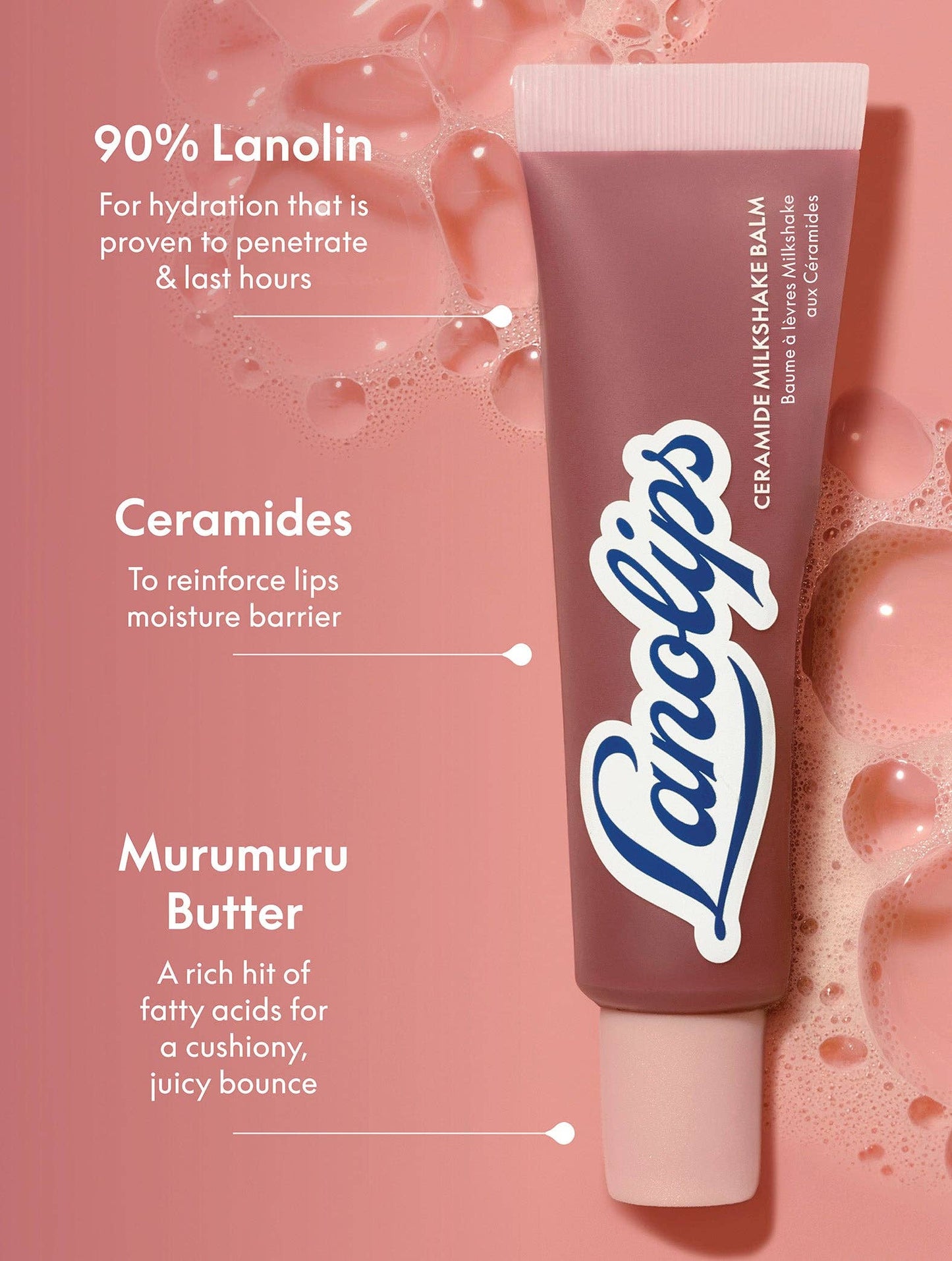 Lanolips - Ceramide Milkshake Balm