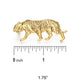 Tiger Brooch