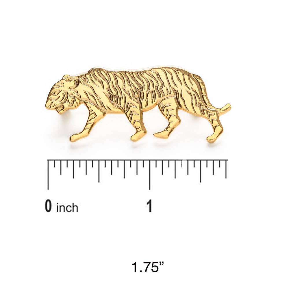 Tiger Brooch