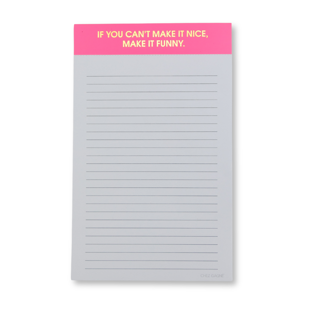 Fun Sayings Lined Notepads
