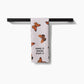 Geometry Flutter Love Tea Towel