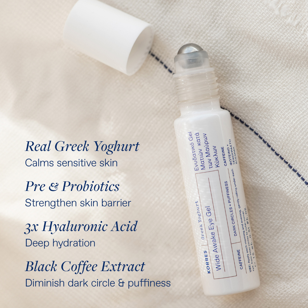 Korres Greek Yoghurt Wide Awake Eye Gel Roller