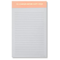 Fun Sayings Lined Notepads