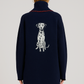 Flat White Signature Dalmatian Cardigan