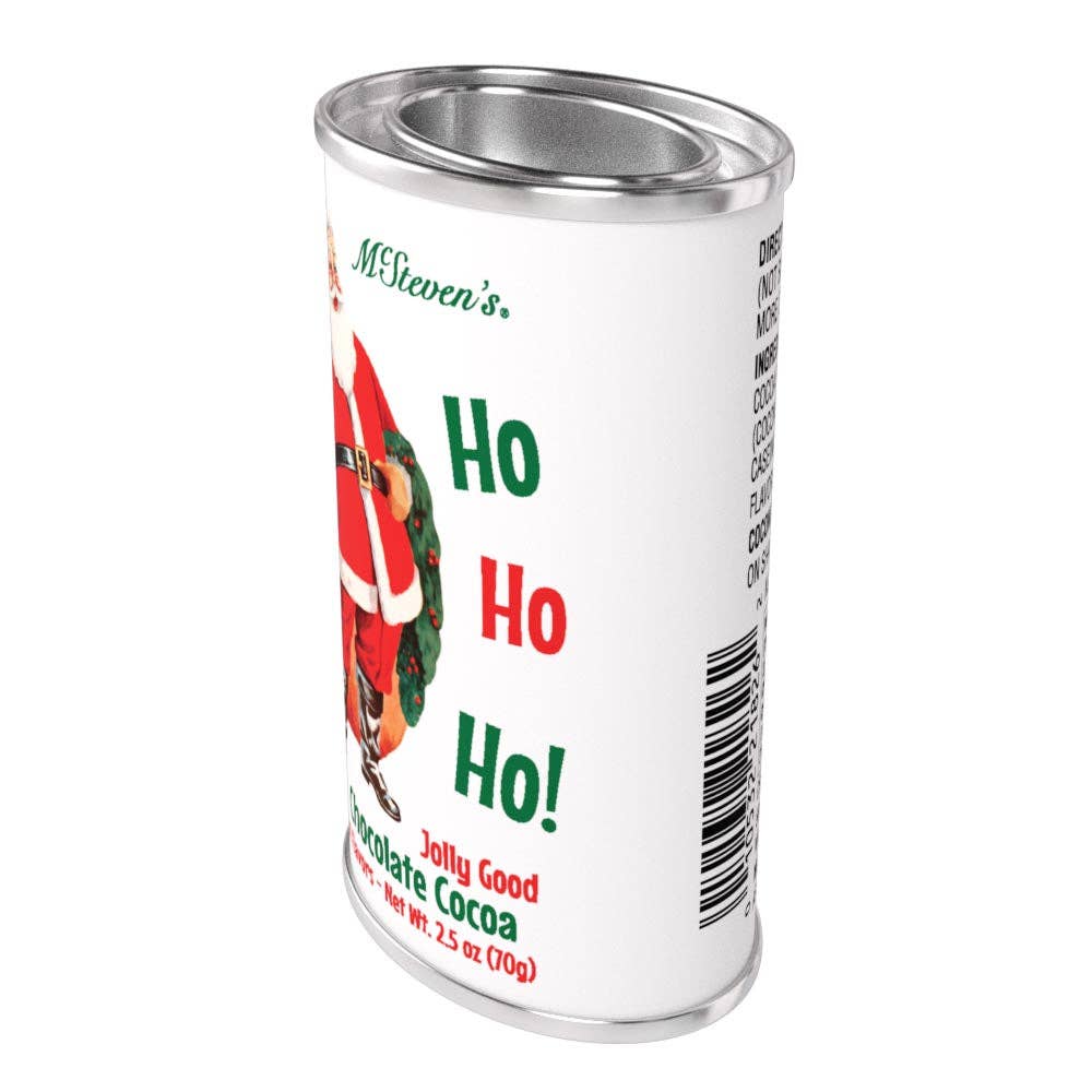 Vintage Santa Ho Ho Ho! Jolly Good Choc. Cocoa