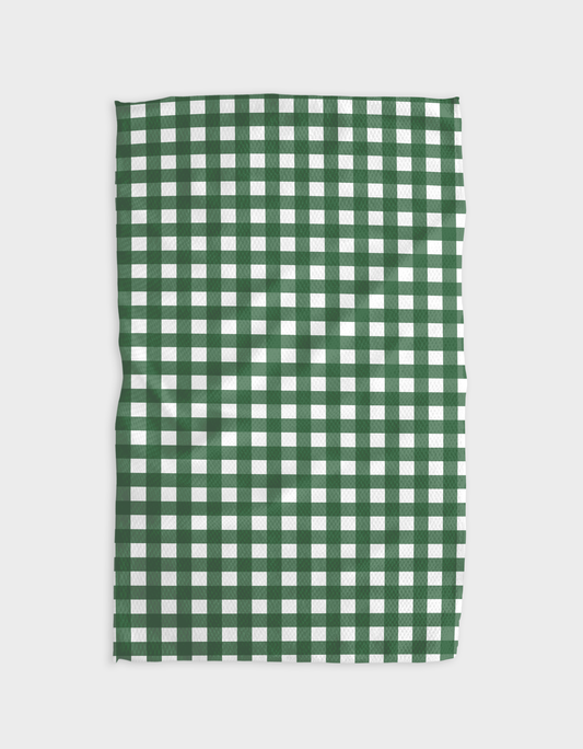 Geometry Gigi - Evergreen Tea Towel
