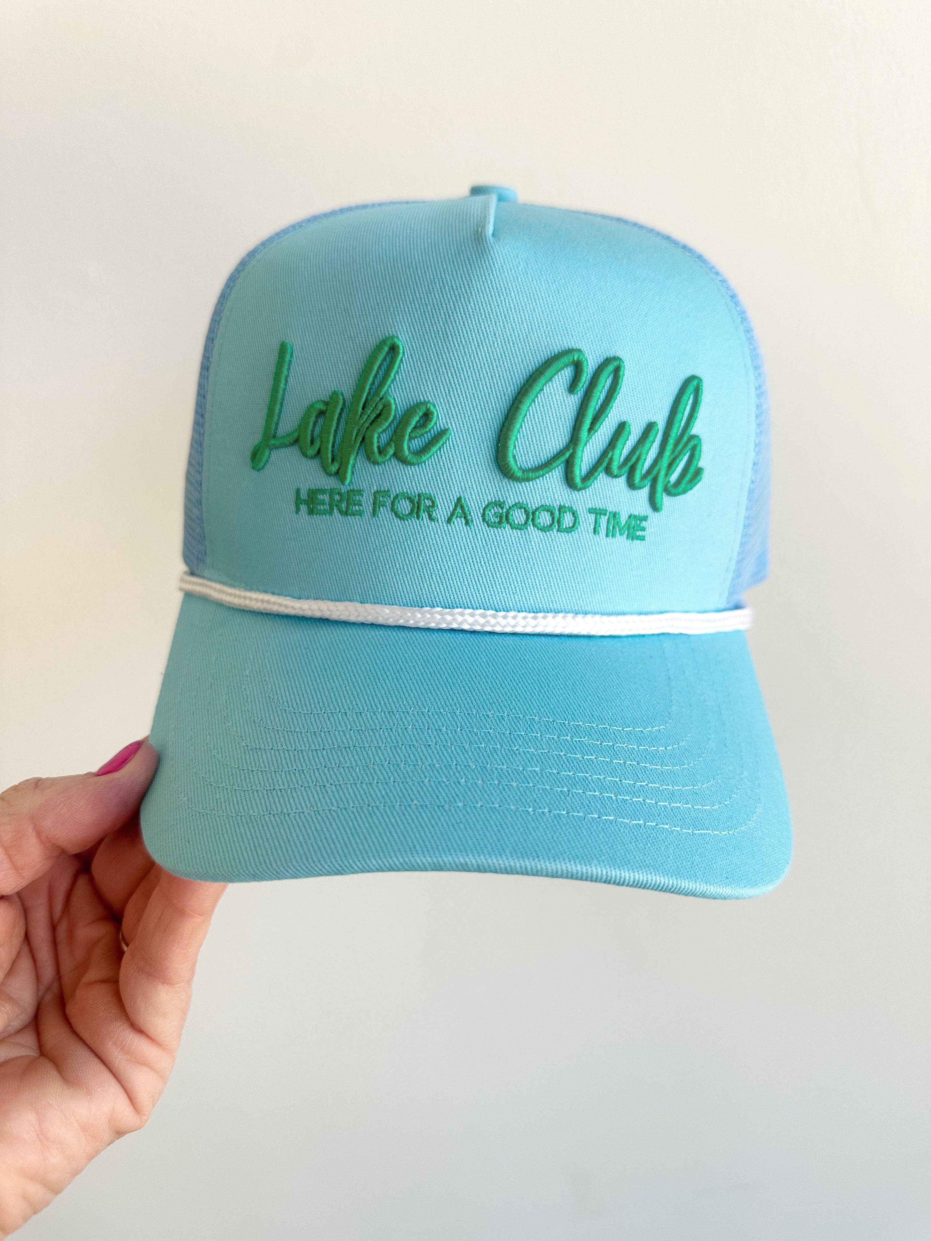Lake Club Vintage Trucker Hat
