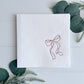 Pink Bow Luncheon Napkins