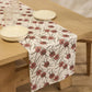 Geometry Wild Dahlia Table Runner