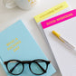 Good Intentions Notepad - Fuschia