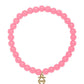 Small Glass Bead Stretch Bracelet