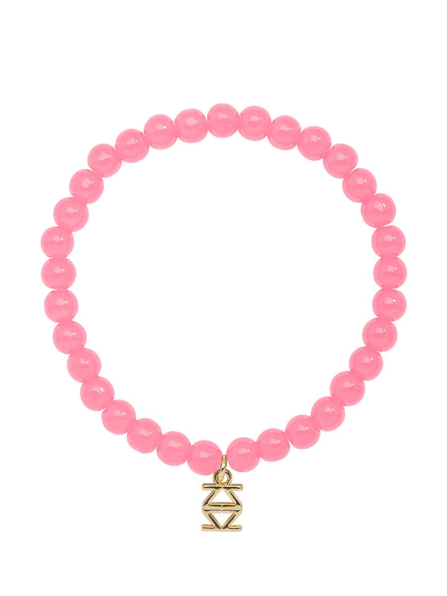 Small Glass Bead Stretch Bracelet