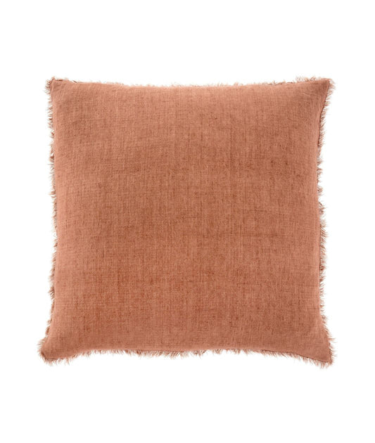 Belgian Linen Pillow - Rooibos