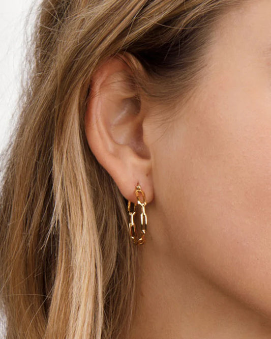 Gorjana Parker Link Small Hoops