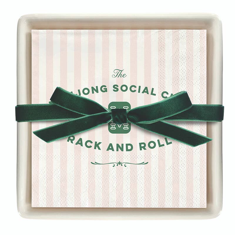 Mahjong Social Club Napkin Set