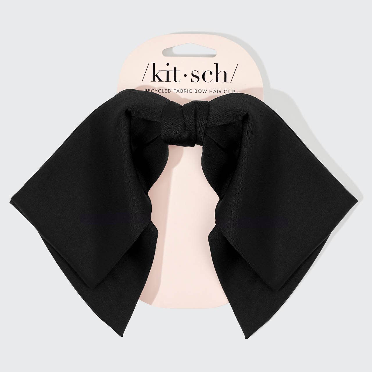 Black Bow Clip