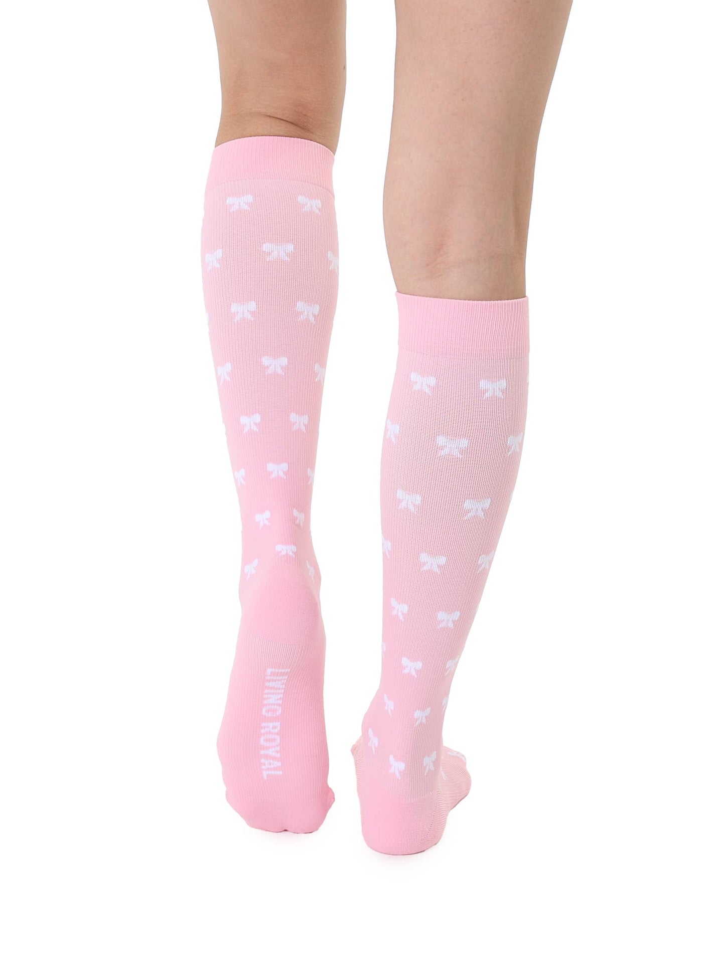 Tall Bow Socks