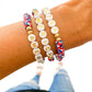 America Beaded Heishi Bracelet