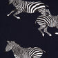 Kids' Navy Zebra Print Pajama Set