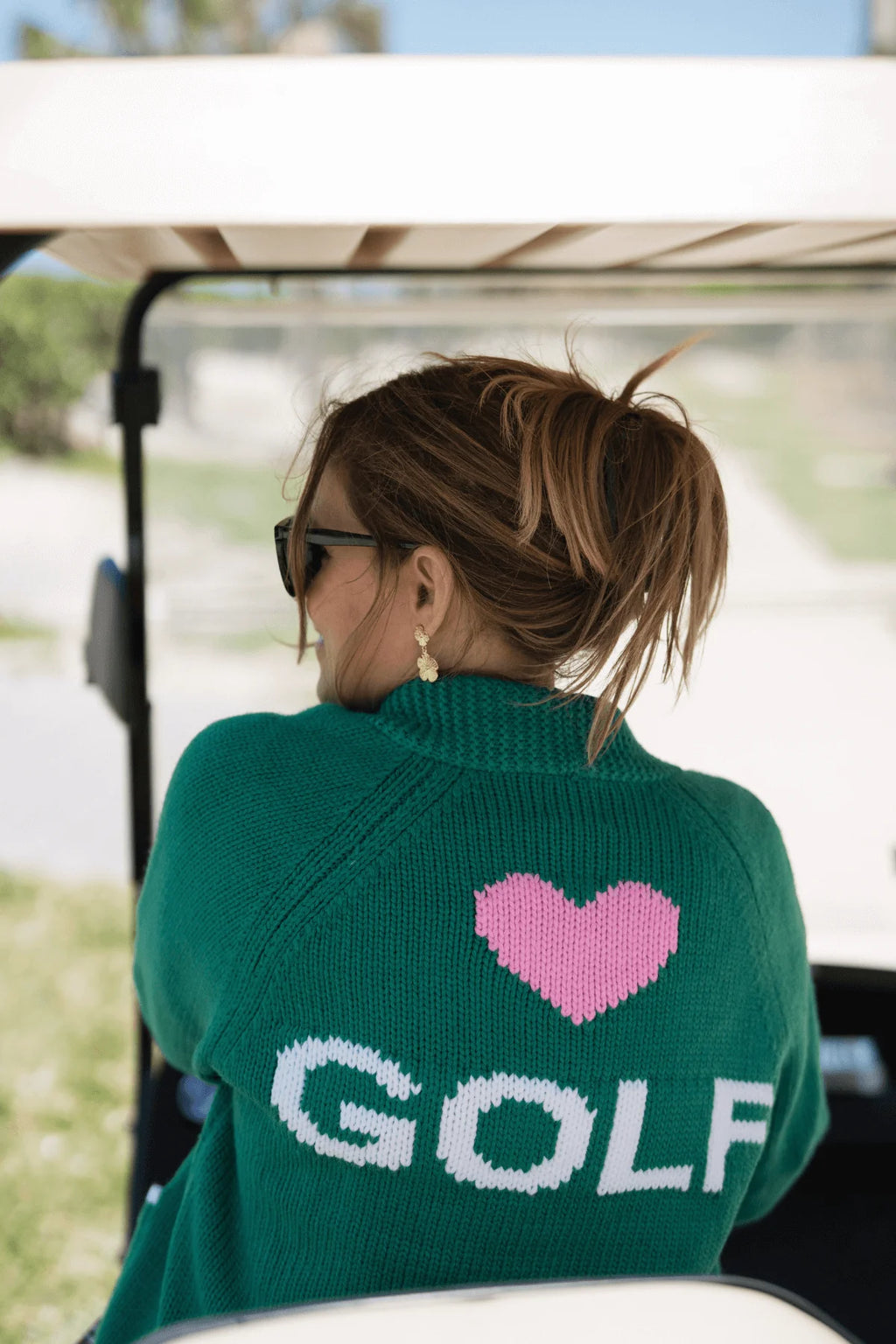 Love Golf Varsity Cardigan