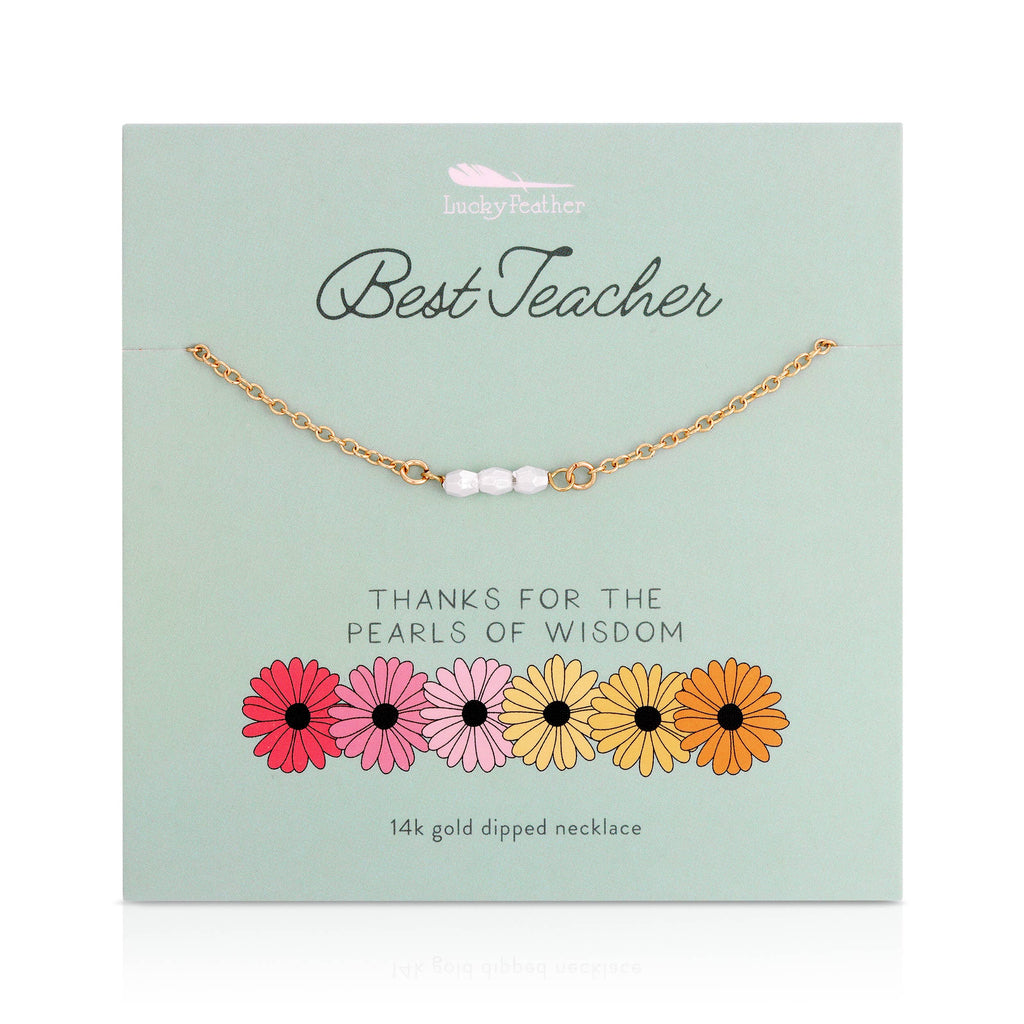 Best Teacher Necklace