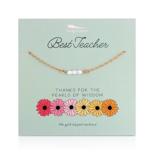 Best Teacher Necklace
