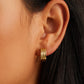 Gorjana Reed Hoops