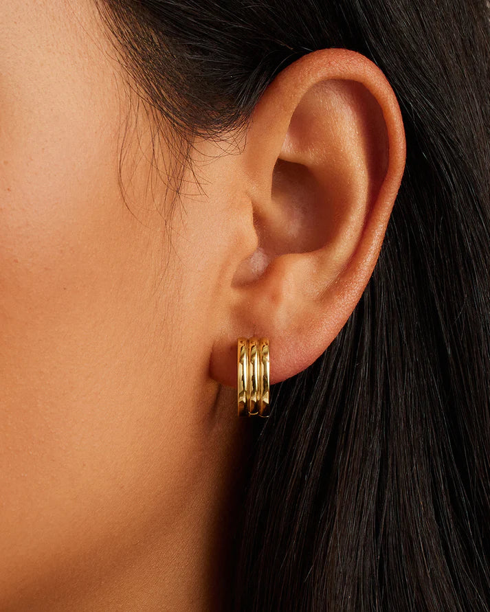 Gorjana Reed Hoops