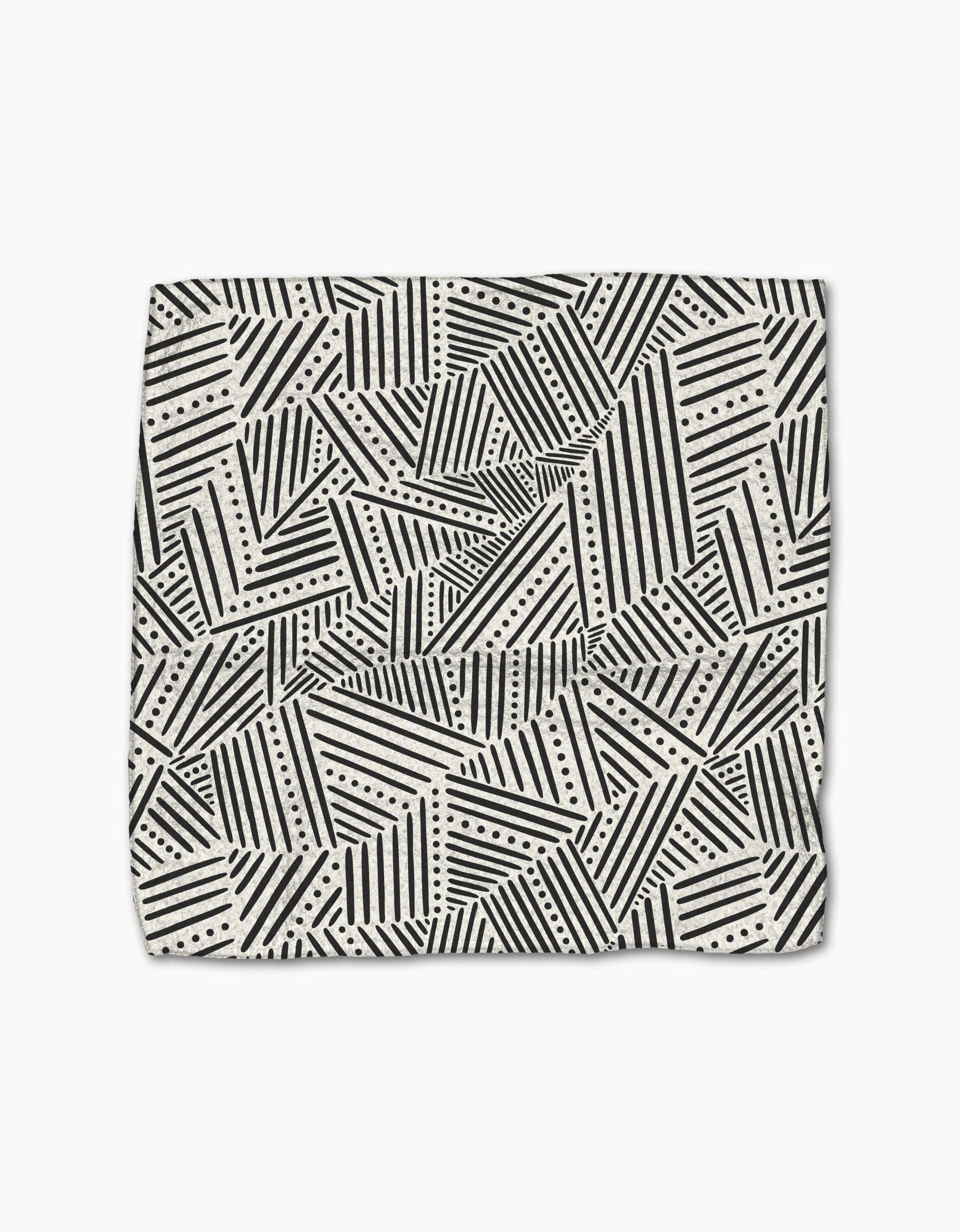 Geometry Rhythm Current Stripes Dishcloth Set