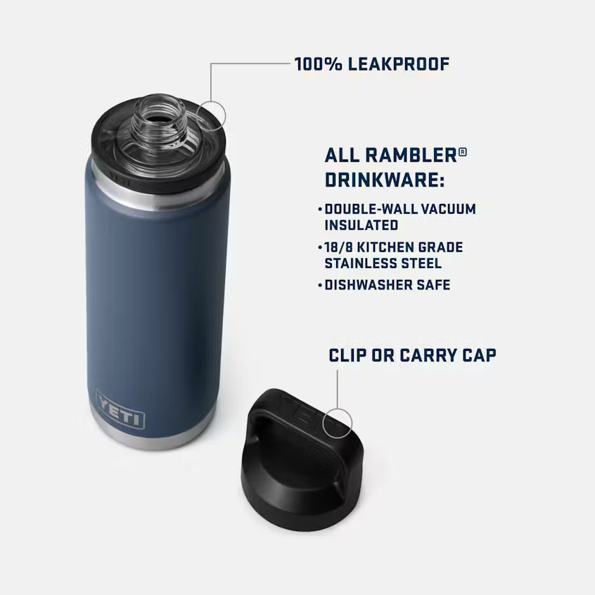 Yeti Rambler Water Bottle- 26 oz
