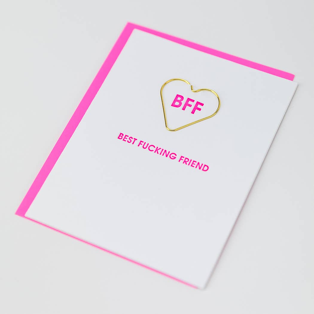 Best F*cking Friend Greeting Card