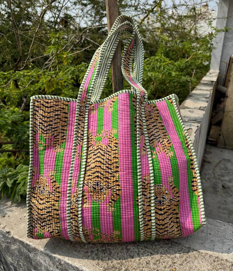 Assorted Cotton Quilted Bags