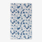 Geometry Blue Floral Luxe Hand Towel